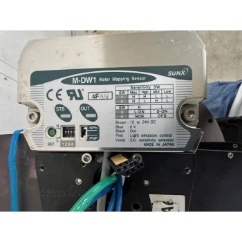 Genmark 4S1204438 GB4/3L Robot W/ SUNX M-DW1 Wafer Mapping Sensor